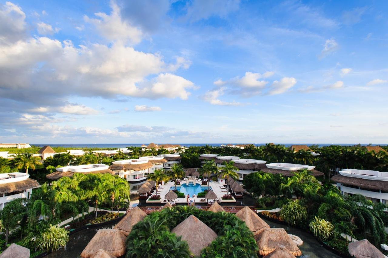 Grand Sunset Princess Playa del Carmen Esterno foto Aerial view of the resort